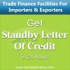 Предоставьте резервное кредитное письмо для импортеров и консигнантов