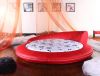 Fashionable Low Price Red Round Bed