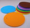 손 &amp; 둥근 연안 무역선 Potholder SiliconePlacemats 절연제 미끄러짐 Potholders 부엌 공구