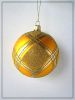 Шарик Кристмас стеклянный, покрашенный шарик рождества
