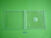 Cd 상자 (transparent0를 두배로 하십시오