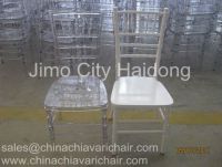 Кристаллический стул Chivary смолаы