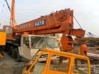 사용된 Kato Nk500e 트럭 기중기