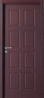 Дверь твердой древесины с слоением Mdf &amp; Pvc