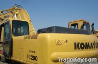 ИСПОЛЬЗУЕМЫЕ землечерпалки Crawler Komatsu Pc200-6, используемые землечерпалки