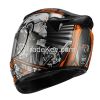 DOT Full Face Motorcycle Helmet Dual Visor AH-11-WS-BR