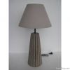 деревянная декоративная лампа