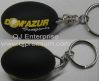 Полная форма Keychain-Рэгби PVC 3D