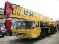 Кран тележки Kato используемый 50t