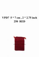 Красный цвет мешка Vpd7 бархата