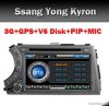 3G автомобиль DVD GPS для автомобиля DVD GPS для Ssang Yong Kyron