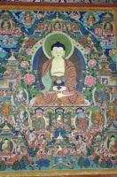 Картина Thangka тибетца, картина Дзэн, картина будизма