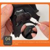 DDsafety 15+years low-cost manufacturer LED Flashlight Cool Gadget Finger Lights Waterproof stretched and adjustable strap Gloves