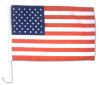 USA Car Window Flag 12" x 18 "