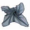 Women's Square Scarf in Fashionable Design, Made of Silk & Viscose, S