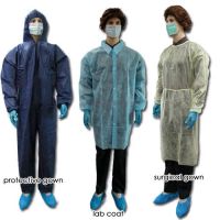 Устранимый Coverall, пальто лаборатории, хирургическая мантия, пальто изоляции