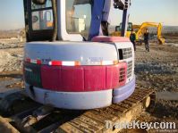 Используемая миниая землечерпалка Komatsu Pc50