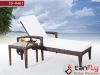 Lounger солнца wicker TF9401Patio/lounger ротанга