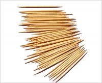 протыкальники, палочки и Toothpicks надувательства Bamboo