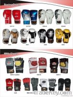 Перчатки бокса &amp; перчатки Muttahida Majlis-e-amal