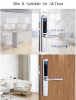 SZMYQ Tuya Smart Digital Door Lock with Doorbell Tuya App Unlock Waterproof Aluminum Electronic Security Lock