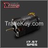 17.5T powerful sensored rc car brushless motor for competition level