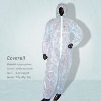 Coverall полипропилена, Coverall Sbpp, Non сплетенный Coverall