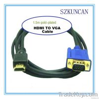 Vga 남성 케이블에 Hdmi 남성