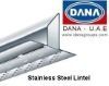 DANA ASTM A-525/JIS. G33302 스테인리스 LINTEL UAE/INDIA/LIBYA