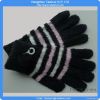 Перчатка knit перчатки пряжи пера способа женщин