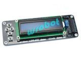 병렬 인터페이스를 가진 Wrobot Lcd 1602 방패 단위