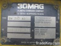 사용된 Bomag-202ad 롤러