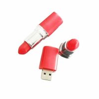 립스틱 Usb 섬광 드라이브 주문 로고 8gb16gb