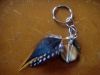 Feather Charm Keychain