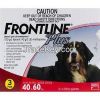 Frontline Plus for Pest and Ticks Control Extra Large  dogs 40-60kg