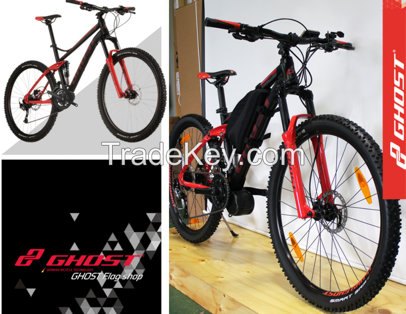 GHOST Electric bikes designed in Germany