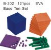 121PCS EVA Base ten se