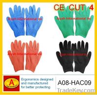 Отрежьте перчатку отрезка упорной перчатки рыболовства перчатки анти- (a08-hac09)
