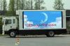 Mobile Outdoor LED AD vehicle, Mobile LED sign truck with lift systems
