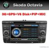 DVD-плеер автомобиля 3G для Skoda Octavia с GPS