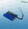 9.6V 1500mAh 재충전용 리튬 건전지, 스쿠바 다이빙 빛을 위한 리튬 철 인산염 건전지