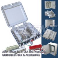 Модуль Lsa Idc типа Adc-Кроны &amp; коробка &amp; вспомогательное оборудование распределения