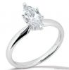 1.75 carats E VVS1 Marquise diamond engagement ring NEW