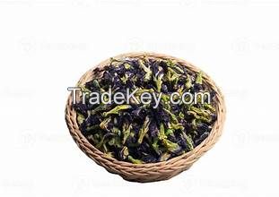 CLEAN LABEL DRIED PEA FLOWER HERBAL INGREDIENT FOR IMMUNE BOOST AND WELLNESS TEA BLEND
