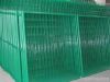 Покрынные PVC сваренные зеленым цветом панели ячеистой сети