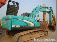 사용된 Kobelco 크롤러 굴착기 Sk200