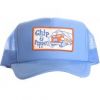 Chip & Pepper Trucker Hat - Light Blue with White Truck Patch