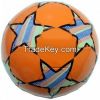 Soccer Ball Size 5 (Orange and Grey Stars)