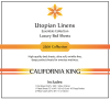 Utopian Linens Luxury Bed Sheets Set California King