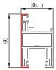 coextruded профиль PVC